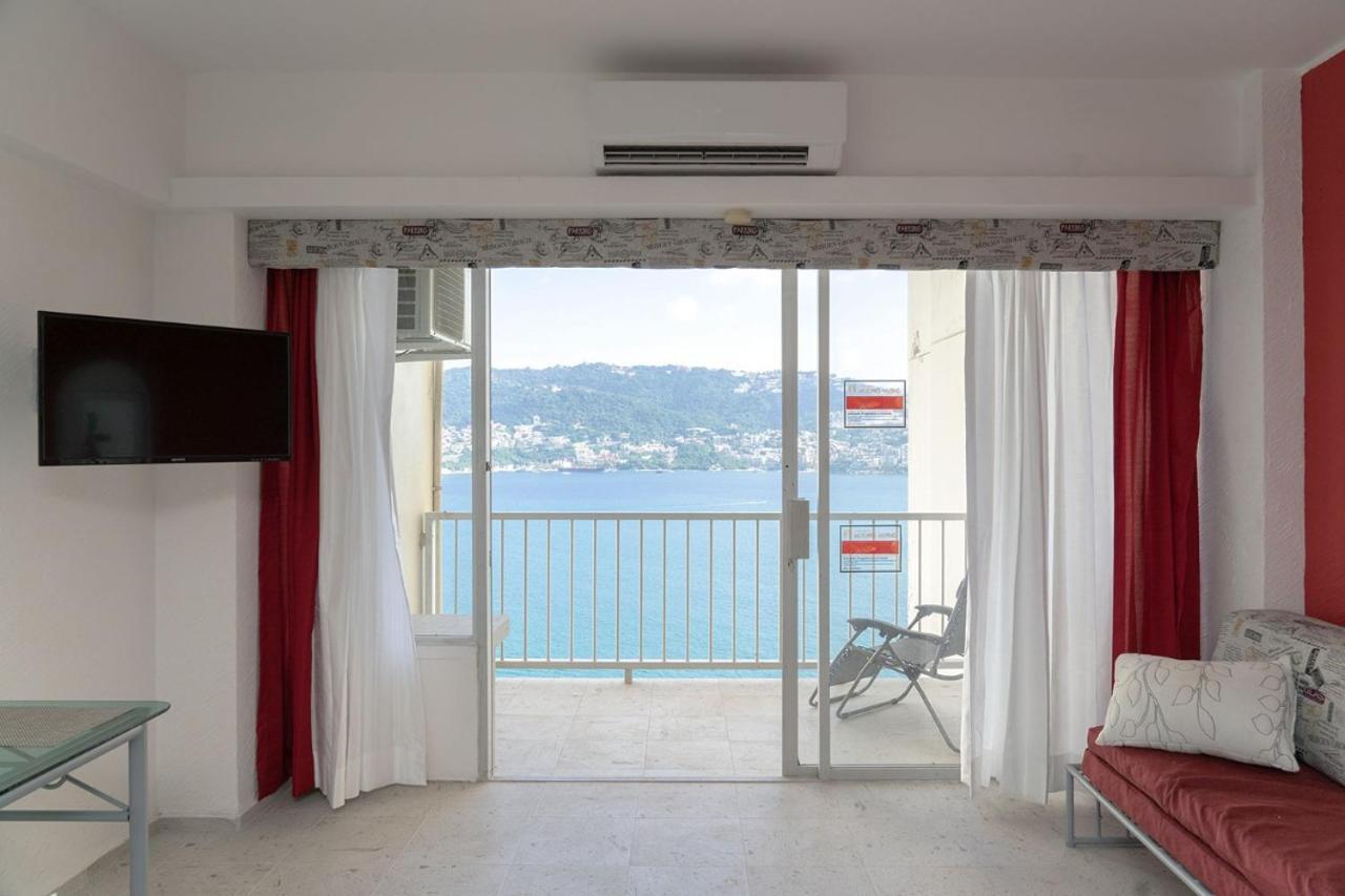 Suite Frente Al Mar En Torres Gemelas Acapulco Esterno foto