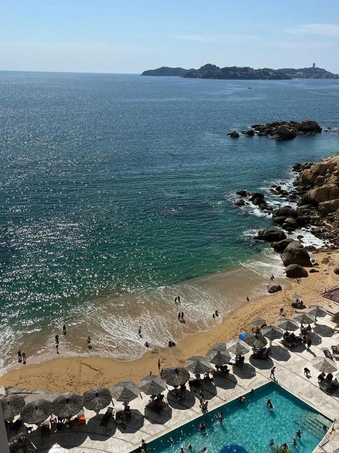 Suite Frente Al Mar En Torres Gemelas Acapulco Esterno foto